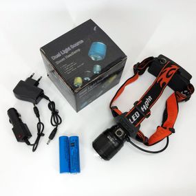 Налобний ліхтар з лінзою, Налобний ліхтарик з захистом від вологи, Ліхтар для походів на лоб MG-57