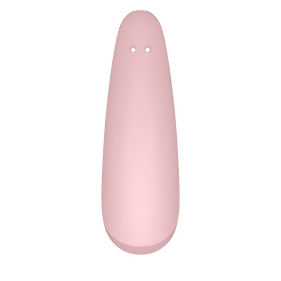 Вакуумный клиторальный стимулятор Satisfyer Curvy 2+ Pink с управлением через интернет | Зображення 2