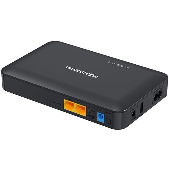 ДБЖ Marsriva DC UPS для роутерів KP2 DC+PoE+USB OUT, 5V/9V/12V 18W 10000mAh (36Wh) Li-ion | Зображення 4