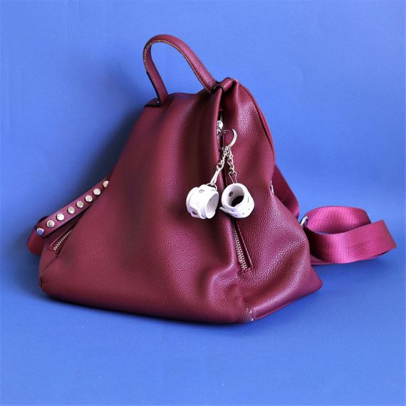 Брелок Наручники Білий | Зображення 2