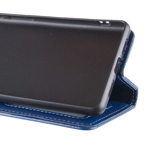 Шкіряний чохол-книжка GETMAN Gallant (PU) для ZTE Blade A75 4G Синій | Зображення 2