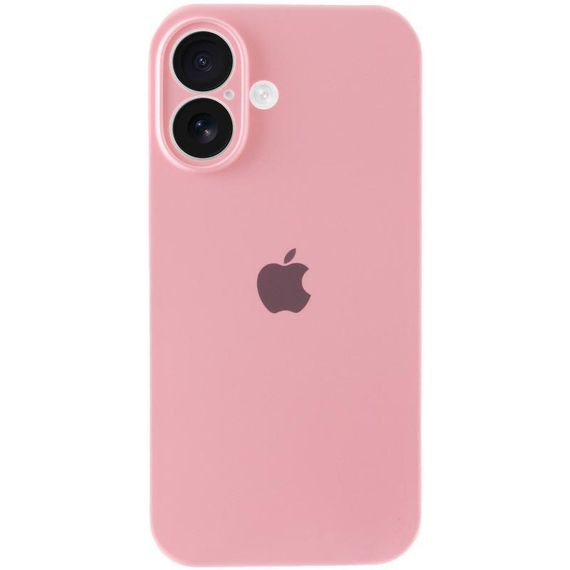 Чохол Silicone Case Full Camera Protective (AA) для Apple iPhone 17 (6.3") Рожевий / Light pink | Зображення 1