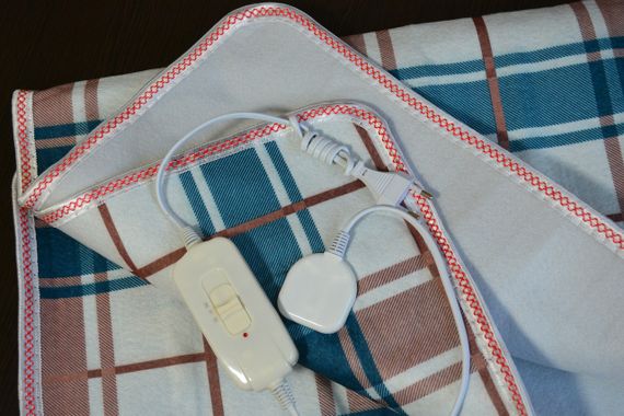 Електропростирадло 120*160 см Kayra з терморегулятором, Синє | Зображення 1