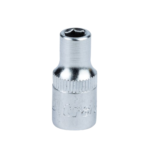 Насадка шестигранна коротка 1/4" 5мм CrV Ultra