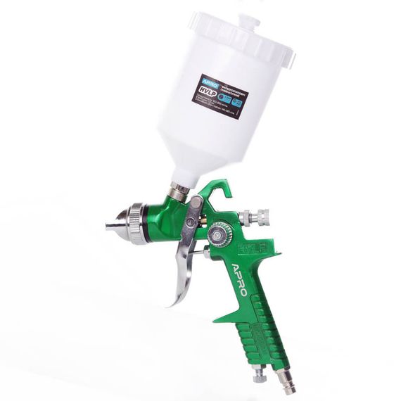 Фарборозпилювач HVLP Ø1,3 мм у/б пласт. 600 мл APRO 8500321