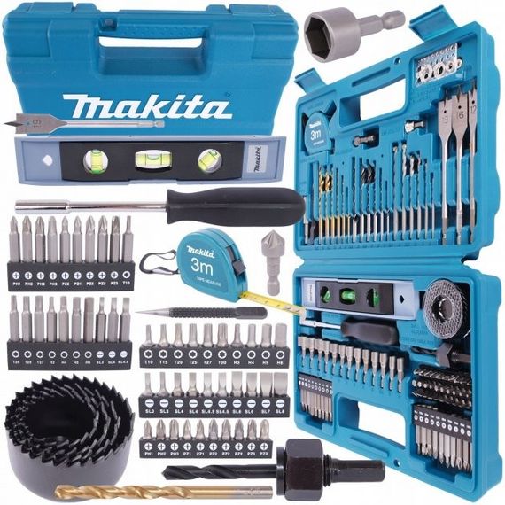 Набор свёрл, бит и насадок (102 предмета) Makita E-10730 | Зображення 2