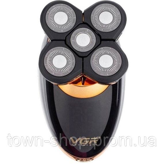 Электробритва VGR V-316 5 в 1, триммер для усов и бороды, аккумуляторная мужская бритва | Зображення 3