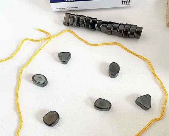 Настольная игра Магнитная арена, веревка с магнитами, магнитное поле MAGNETIC 8888 | Зображення 1