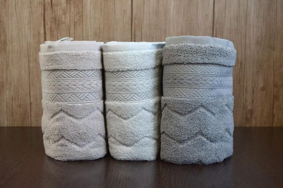 Набір рушників 70х140 см Pupilla Maison, банні 3 шт. | Зображення 2