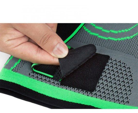 Бандаж колінного суглоба KNEE SUPPORT ∙ Наколінник еластичний ∙ Ортез ∙ Фіксатор коліна | Зображення 3