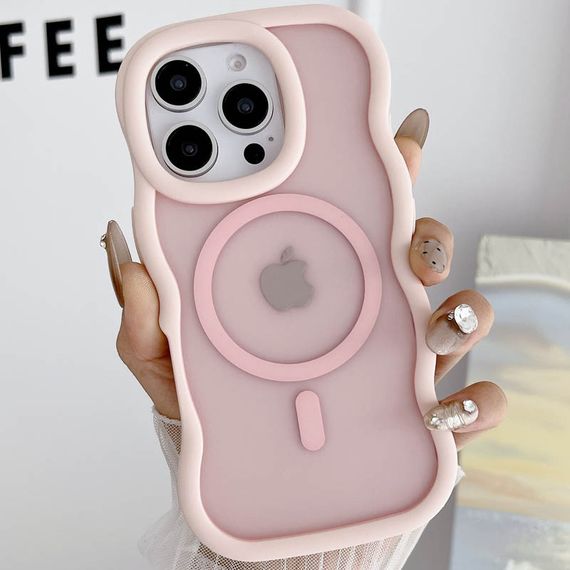 Чохол TPU+PC Undine with MagSafe для Apple iPhone 14 Pro Max (6.7") Pink | Зображення 2