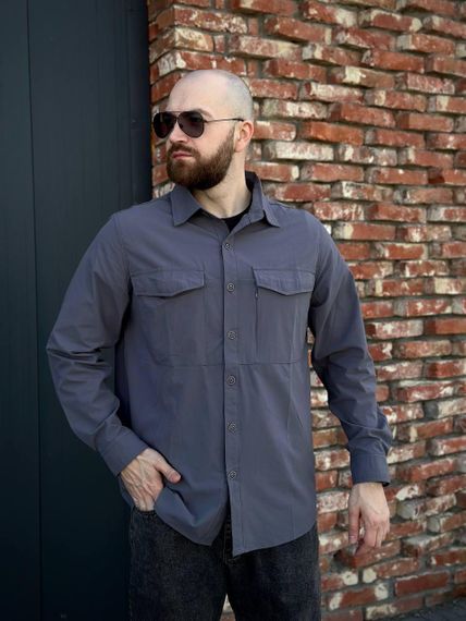 Сорочка Outdoor сіра Tactical | Зображення 7