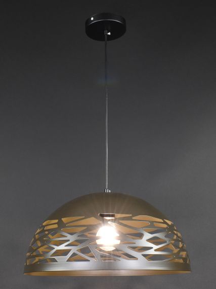 Люстра підвісна на 1 лампочку 27839 Білий 30-180х40х40 см. | Зображення 3