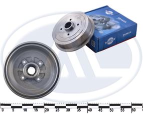 Барабан гальмівний Daewoo Lanos, Sens, Nexia (зі маточиною) (без ABS) ROTINGER