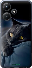 Чохол на Infinix Hot 30i Димчастий кіт "825u-3045-2448"