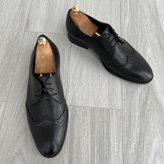 Качественные кожаные броги 39 размер | Зображення 2