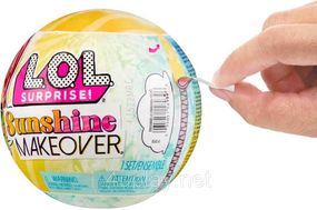 Кукла ЛОЛ Сюрприз Солнечное превращение, меняет цвет Оригинал LOL Surprise OMG Sunshine Color Change