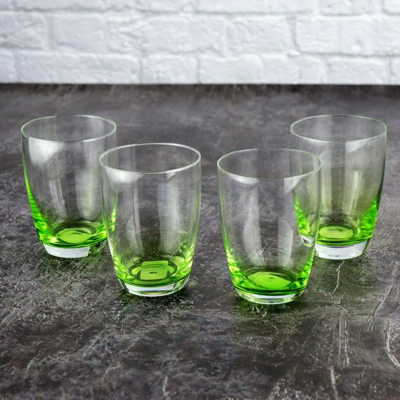 Набір стаканів низьких Luminarc Variation Shades Green D4848 340 мл 4 шт
