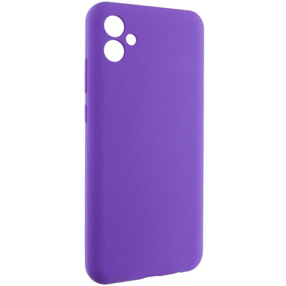 Чохол Silicone Cover Lakshmi Full Camera (AAA) для Samsung Galaxy A04e Фіолетовий / Amethyst | Зображення 1