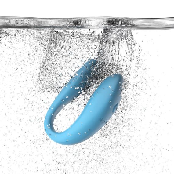 Смарт-вібратор для пар We-Vibe Sync GO Turquoise, тревел-кейс | Зображення 5