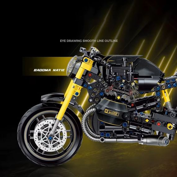 Конструктор LEGO технік мотоцикл Harley-Davidson в масштабі 1:8 618 деталей | Зображення 3