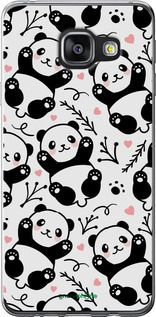 Чохол на Samsung Galaxy A3 (2016) A310F Панди "4318t-159-2448"