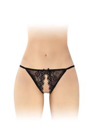 Трусики з вирізом Fashion Secret Zoe Чорні One Size