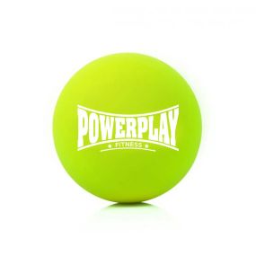 Масажний силіконовий м'яч PowerPlay PP-4354 Silicone Lacrosse Ball (6.3см.) Зелений