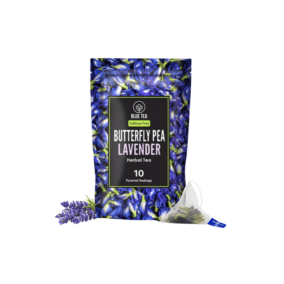 Трав'яний чай анчан-лаванда  10 пірамідок Blue Tea 8906153094212