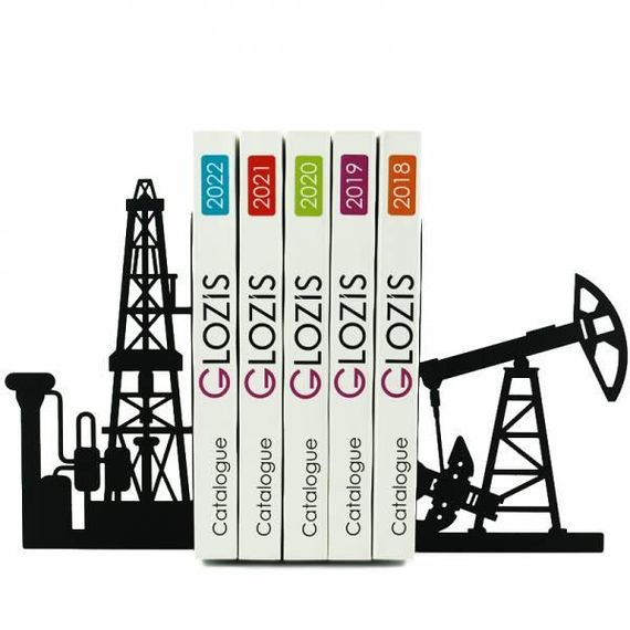 Упори для книг Glozis Factory G-051 30 х 20 см | Зображення 1