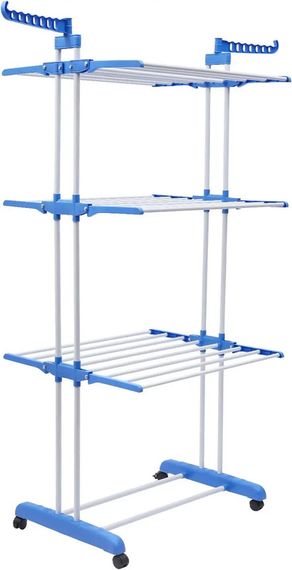 Складна сушарка для білизни до 40 кг 172х73х64см XPRO Garment Rack With Wheels (123459786_722) | Зображення 5