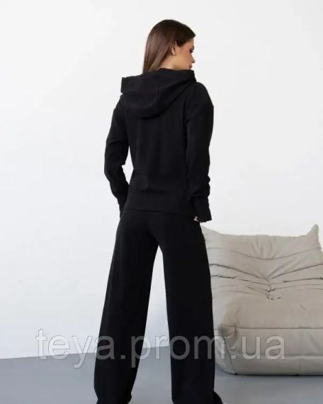 Спортивный костюм для женщин цвет черный размеры S, L, XL, M FI_009710 | Зображення 2