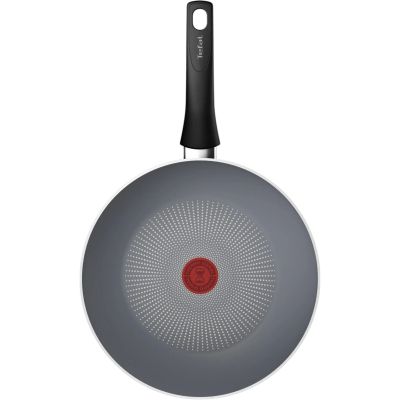 Сковорода Tefal ВОК Halo 28 см, алюміній, бакеліт, сірий (C3121953) | Зображення 4