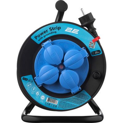 Сетевой удлинитель 2E 2E-CR4315IP44M20 | Зображення 1