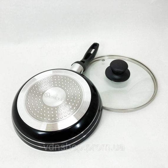 Зручна сковорода для індукційної плити UNIQUE UN-5162 20 см, Сковорода антипригарна індукційна PS-15 | Зображення 4