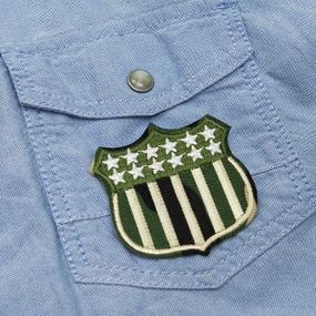 Термоаплікація, нашивка на одяг 6х6см "U.S.Army"
