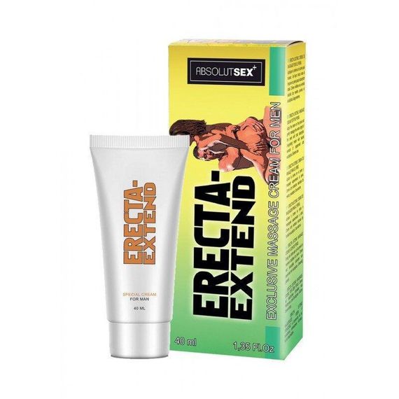 Крем пролонгуючий EREKTA Extend, 40 ml Sex Aura
