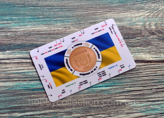 Нумізматична лінійка для визначення різновидів штампів обігових монет України | Зображення 1