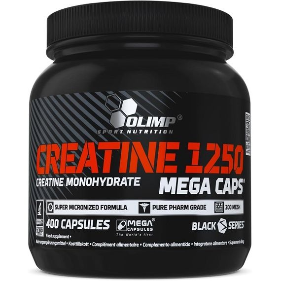 Креатин моногідрат Olimp Nutrition Creatine 1250 Mega Caps 400 Caps