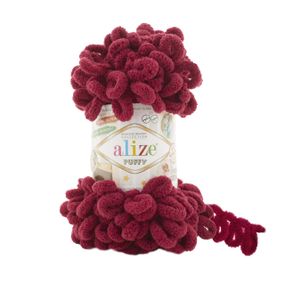 Пряжа Alize Puffy 107 алізе пуффі плюшева