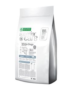 Корм Nature's Protection Superior Care White Dogs Grain Free Adult Small and Mini Breeds сухой для собак малых пород с белым окрасом шерсти 17 кг