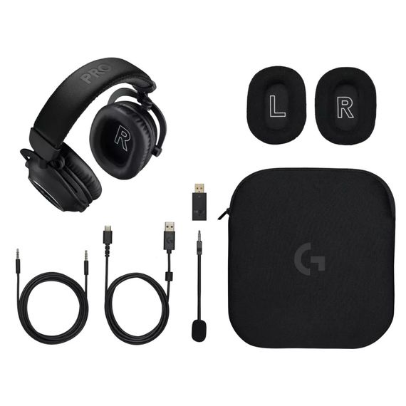 Навушники Logitech G Pro X 2 Lightspeed Wireless Black (981-001263) | Зображення 5