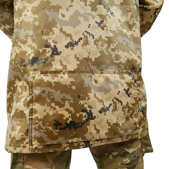 Плащ-дощовик з запаяними швами Kiborg піксель L | Зображення 3