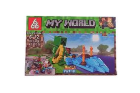Конструктор "MY WORLD" 66024, 8в1 40+ деталей, Ціна за 1 конструктор, у коробці (6968683261283) Вид 7