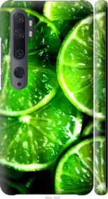 Чохол на Xiaomi Mi Note 10 Зелені часточки лимона "852m-1820-2448"