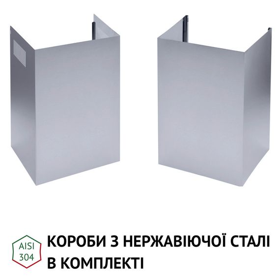 Витяжка кухонна Perfelli TM 9642 I/BL 1000 LED | Зображення 9