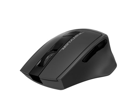 Миша бездротова A4Tech Fstyler FG30S (Grey), безшумна, USB, колір чорний+сірий | Зображення 3
