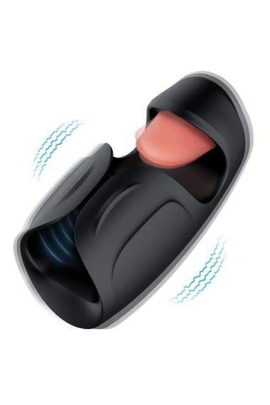 Мастурбатор Blush M for Men з вібрацією, 14.6 см Sex Aura | Зображення 2