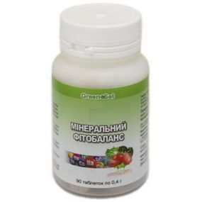 Суміш екстрактів GreenSet Мінеральний Фітобаланс 90 таблеток