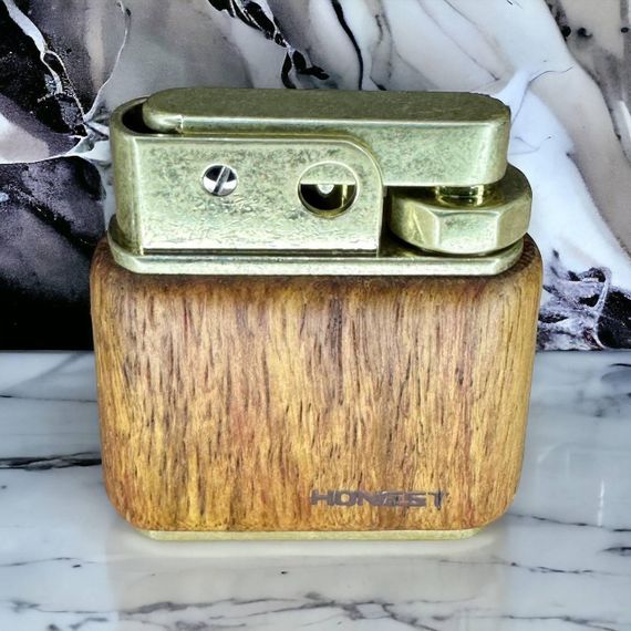 Бензиновая зажигалка Honest BCZ788 - Gold | Зображення 1